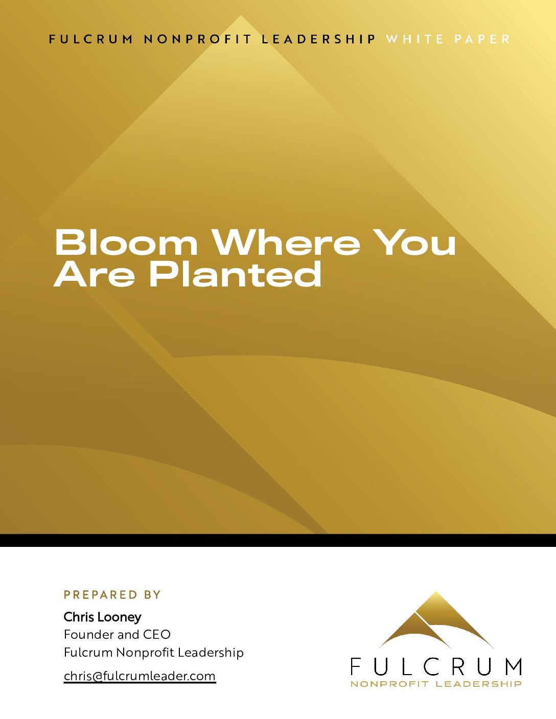 Bloom Where You Are Planted